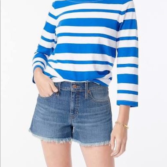 J. Crew Pants - J. Crew high rise denim shorts size 25
